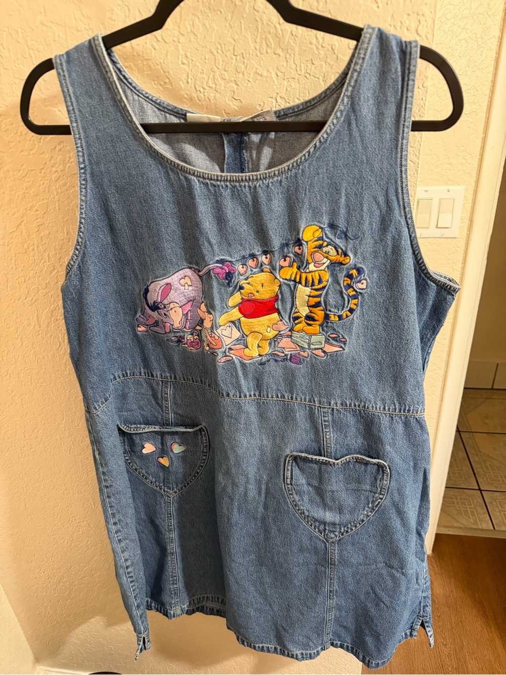 Vintage Disney catalog Winnie the Pooh valentines dress